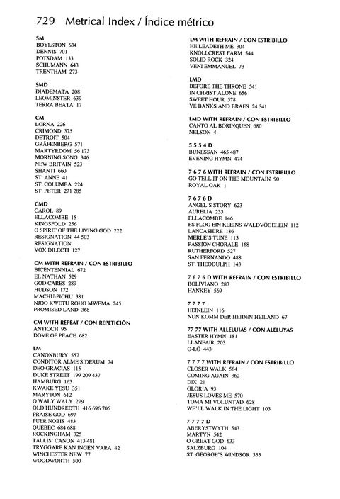 Santo, Santo, Santo: cantos para el pueblo de Dios = Holy, Holy, Holy: songs for the people of God page 1147