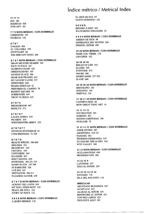 Santo, Santo, Santo: cantos para el pueblo de Dios = Holy, Holy, Holy: songs for the people of God page 1148