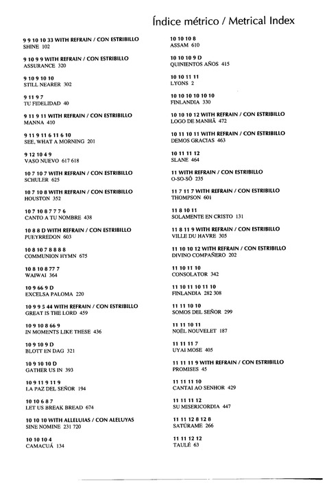 Santo, Santo, Santo: cantos para el pueblo de Dios = Holy, Holy, Holy: songs for the people of God page 1152