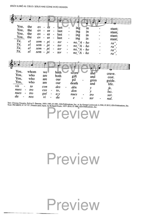 Santo, Santo, Santo: cantos para el pueblo de Dios = Holy, Holy, Holy: songs for the people of God page 331
