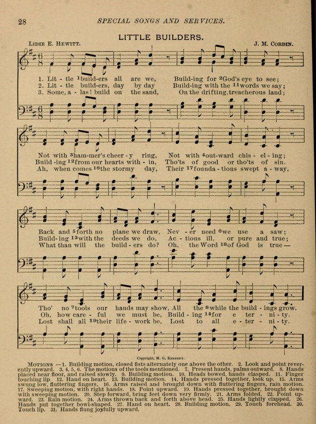 Special Songs and Services: for Primary and Intermediate Classes page 29