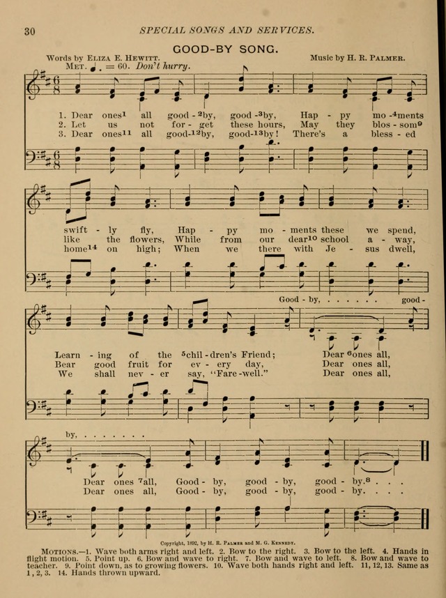 Special Songs and Services: for Primary and Intermediate Classes page 31