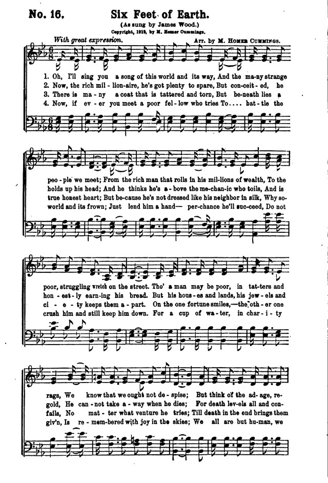Songs of Salvation and Service. Revised page 16