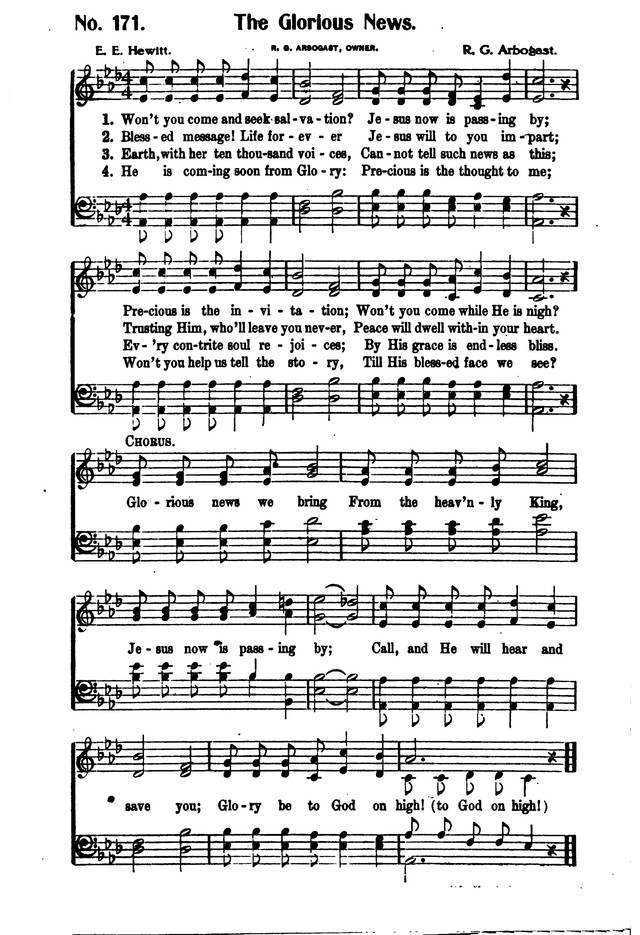 Songs of Salvation and Service. Revised page 172