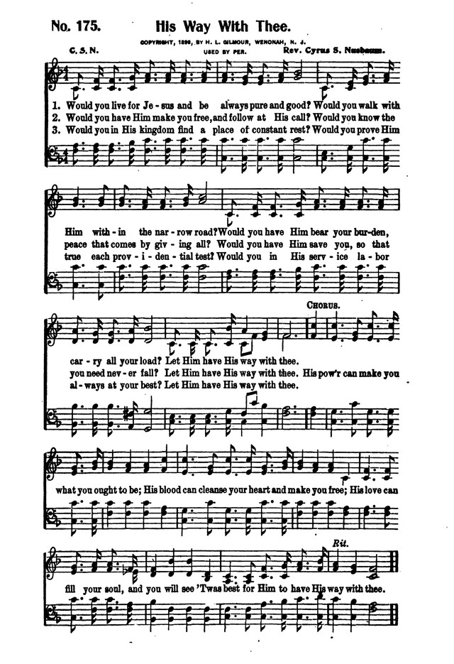 Songs of Salvation and Service. Revised page 176