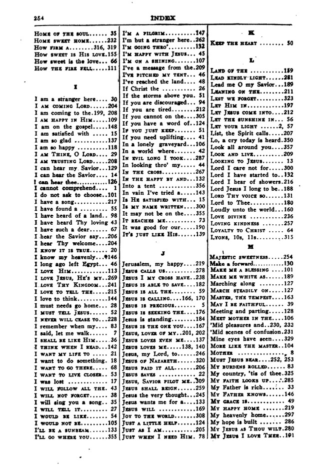 Songs of Salvation and Service. Revised page 250