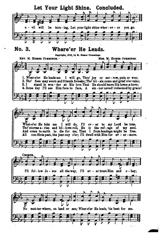 Songs of Salvation and Service. Revised page 3