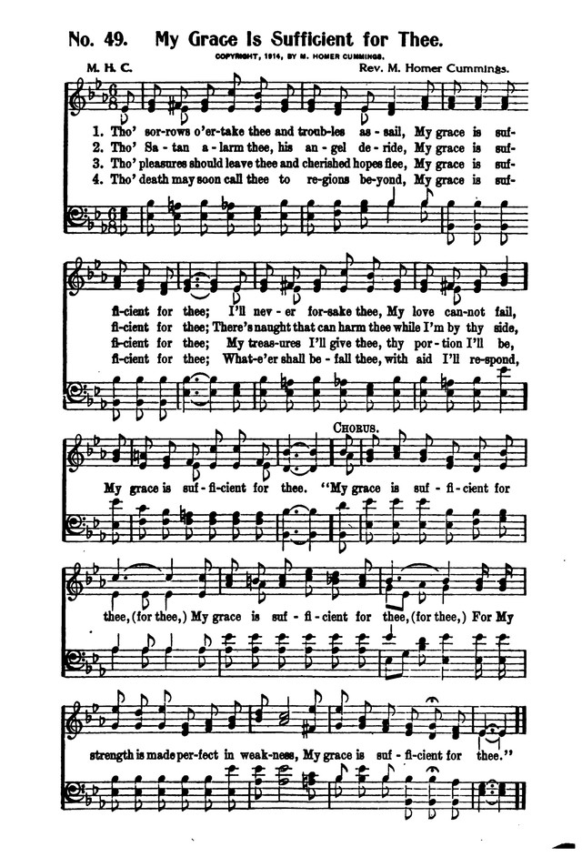Songs of Salvation and Service. Revised page 49