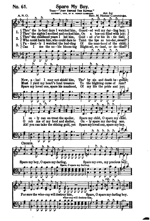 Songs of Salvation and Service. Revised page 61