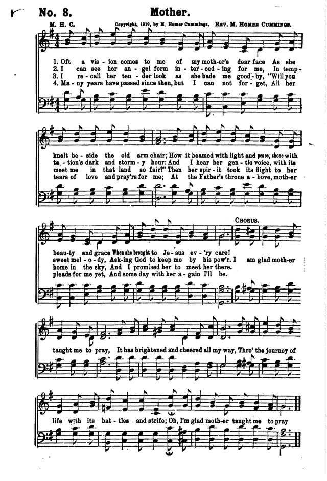 Songs of Salvation and Service. Revised page 8