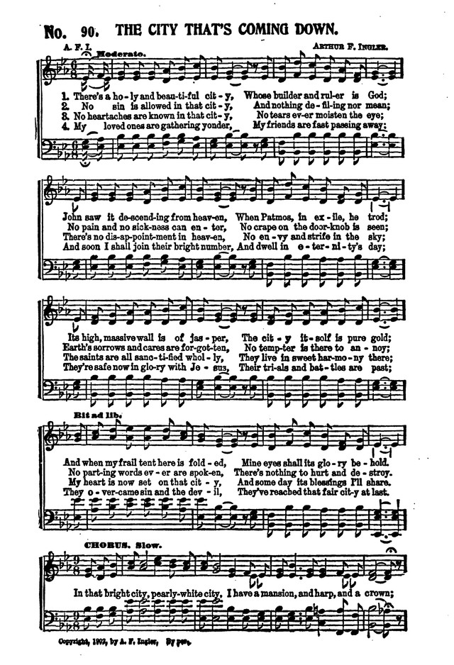 Songs of Salvation and Service. Revised page 90