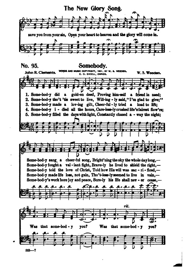 Songs of Salvation and Service. Revised page 95