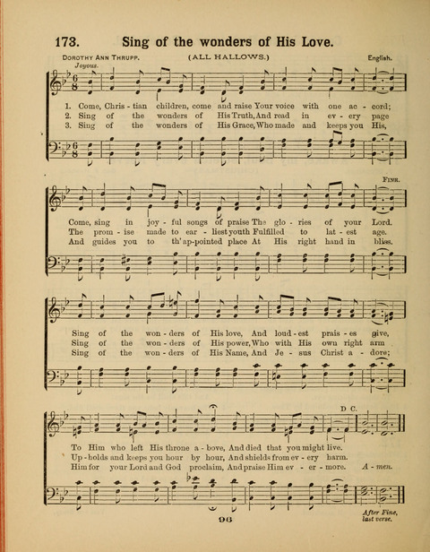 Select Songs for the Sunday School page 94