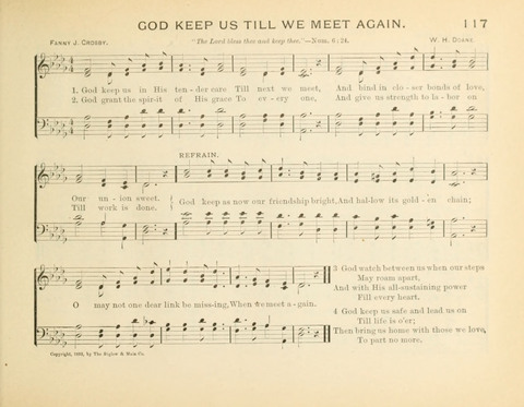 Sunny-Side Songs for Sunday Schools page 117