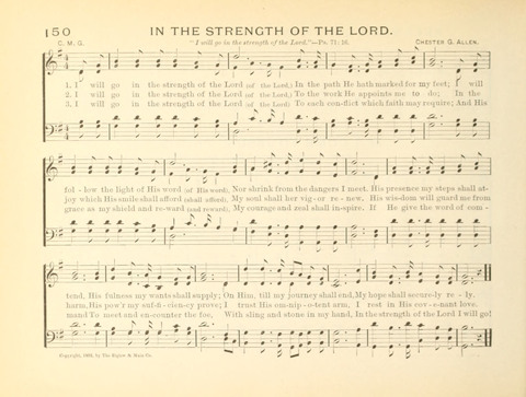 Sunny-Side Songs for Sunday Schools page 150