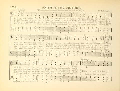 Sunny-Side Songs for Sunday Schools page 172