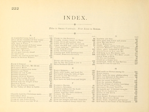 Sunny-Side Songs for Sunday Schools page 222