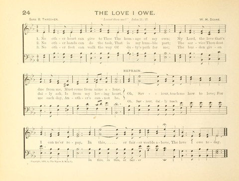 Sunny-Side Songs for Sunday Schools page 24