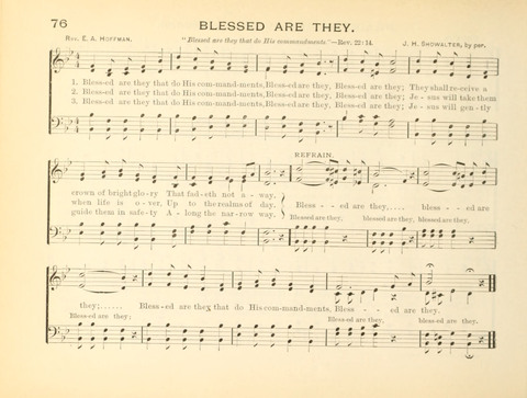 Sunny-Side Songs for Sunday Schools page 76