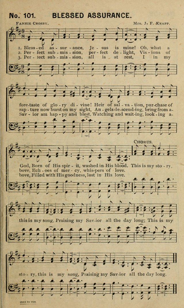 Special Songs: for Sunday schools, revival meetings, etc. page 101