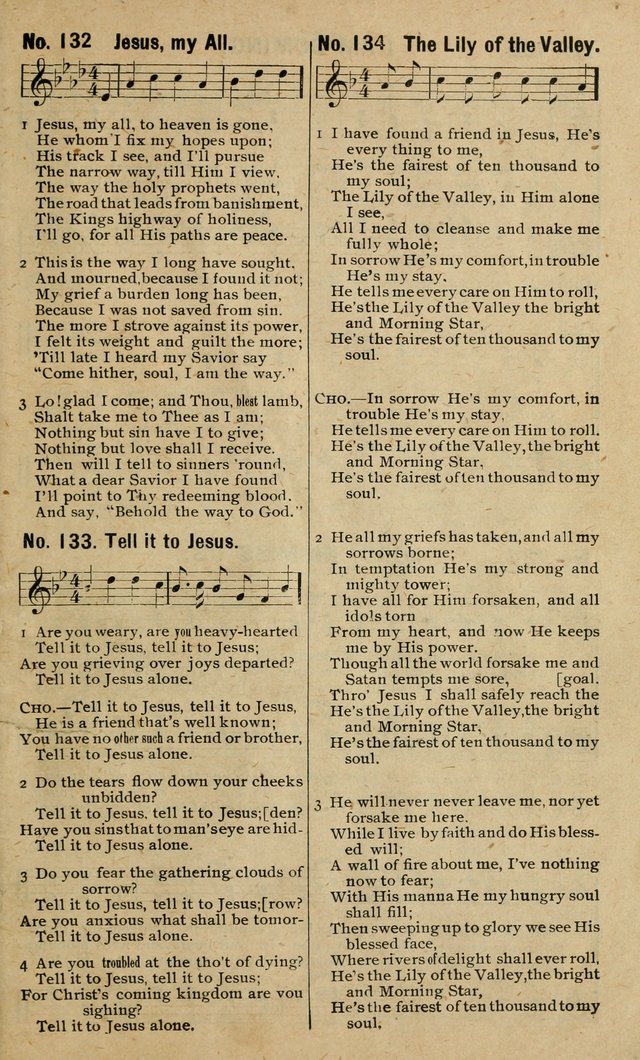 Special Songs: for Sunday schools, revival meetings, etc. page 131