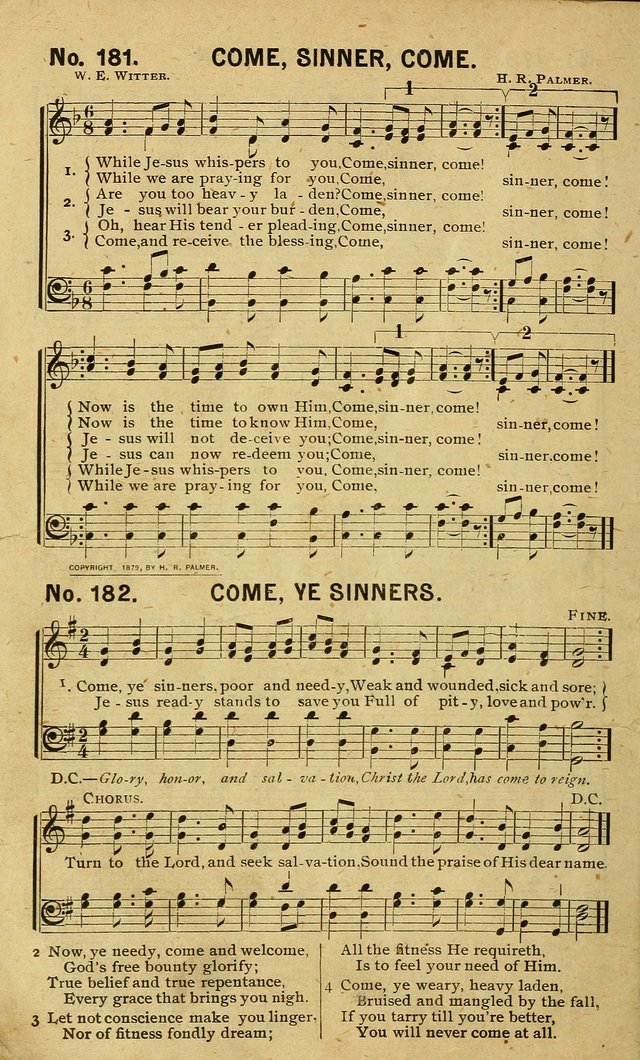 Special Songs: for Sunday schools, revival meetings, etc. page 154
