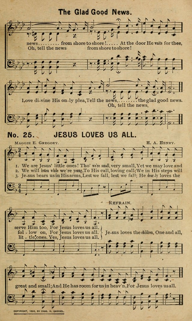 Special Songs: for Sunday schools, revival meetings, etc. page 25