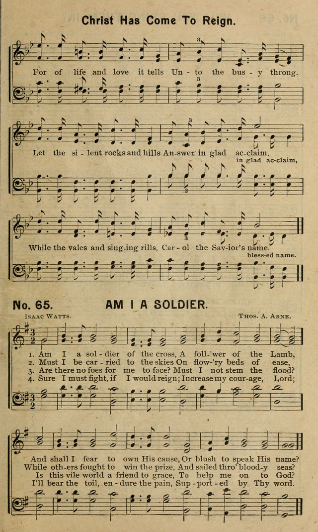 Special Songs: for Sunday schools, revival meetings, etc. page 65