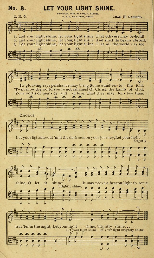 Special Songs: for Sunday schools, revival meetings, etc. page 8