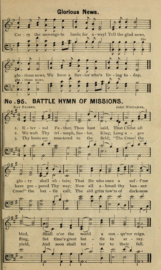 Special Songs: for Sunday schools, revival meetings, etc. page 95
