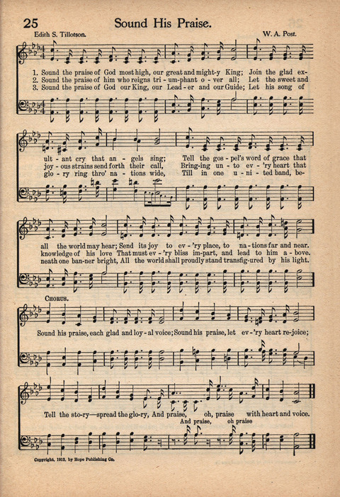 Sunday School Voices, No.2 page 25