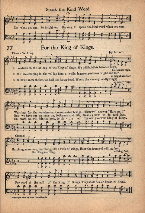 Sunday School Voices, No.2 page 77