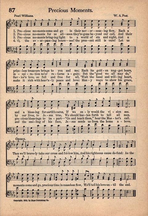 Sunday School Voices, No.2 page 87