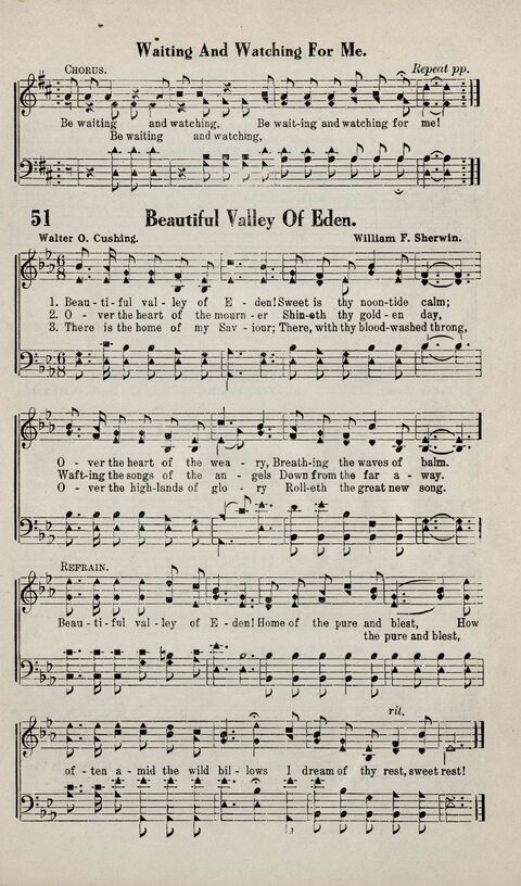 Sweeter Than All Songs: containing many new songs, a number of the popular songs of to-day, with many familiar hymns; for all occasions of Christian work and worship  page 45