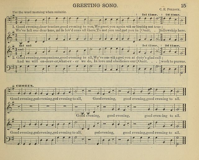 The Song Victor for the Sunday School and Public School Use page 15