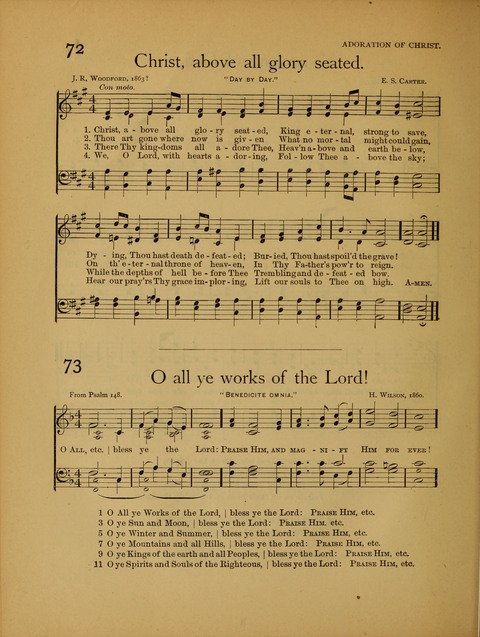 Songs of Worship: for the Sunday School page 66