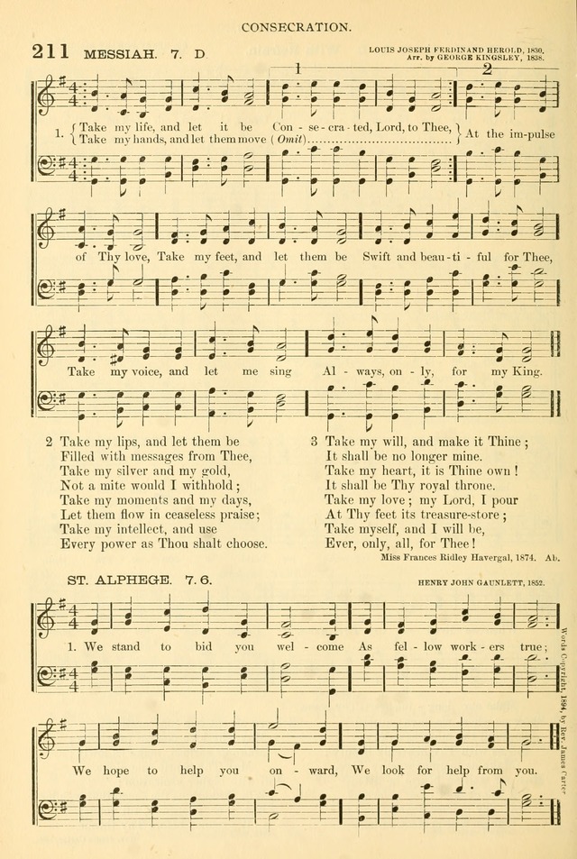 Songs of Work and Worship: a collection of hymns and tunes for devotional and evangelistic meetings page 129