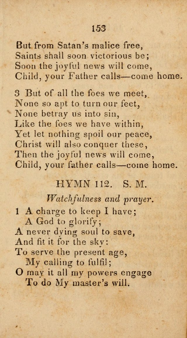 Songs of Zion, Being a New Selection of Hymns, Designed for Revival and Social Meetings page 162