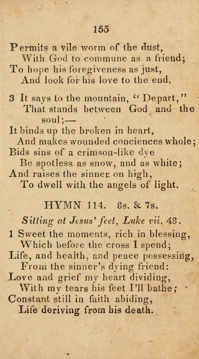 Songs of Zion, Being a New Selection of Hymns, Designed for Revival and Social Meetings page 164