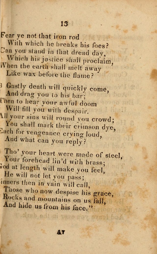 Songs of Zion, Being a New Selection of Hymns, Designed for Revival and Social Meetings page 18