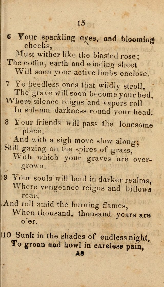 Songs of Zion, Being a New Selection of Hymns, Designed for Revival and Social Meetings page 20