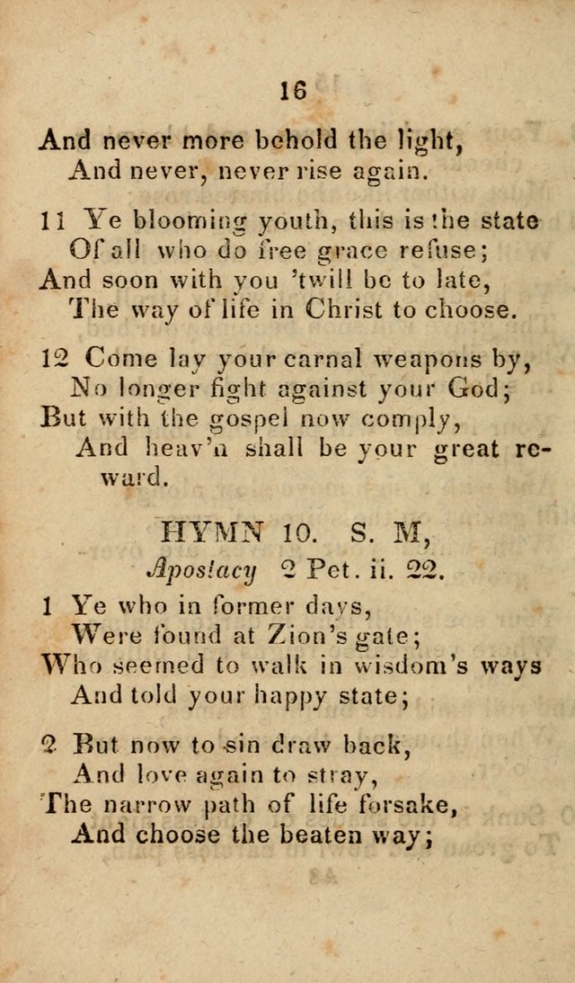 Songs of Zion, Being a New Selection of Hymns, Designed for Revival and Social Meetings page 21