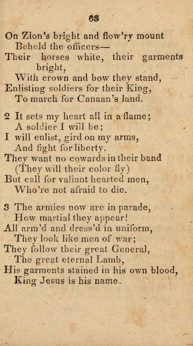Songs of Zion, Being a New Selection of Hymns, Designed for Revival and Social Meetings page 68