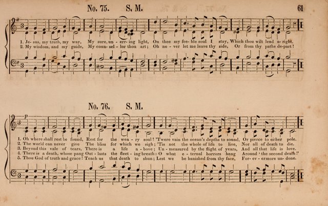 Songs of Asaph; consisting of original Psalm and hymn tunes, chants and anthems page 61