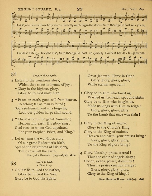 Songs of Praise: a selection of standard hymns and tunes for the Sunday-shcools and social meetings page 23