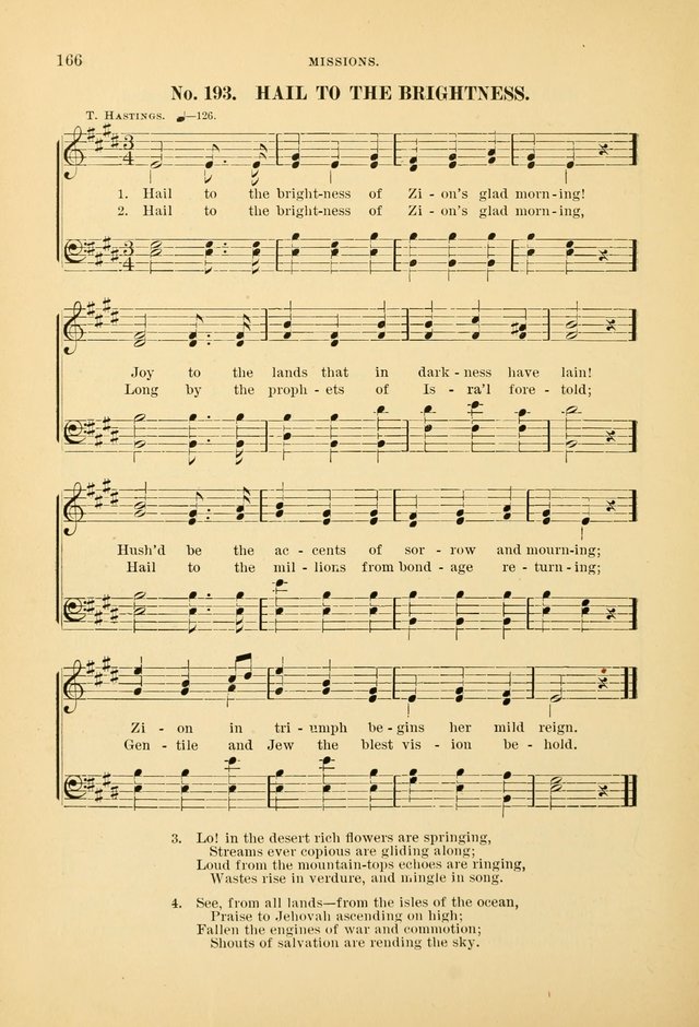 The Spirit of Praise: a collection of music with hymns for use in Sabbath-school services and church meetings page 168