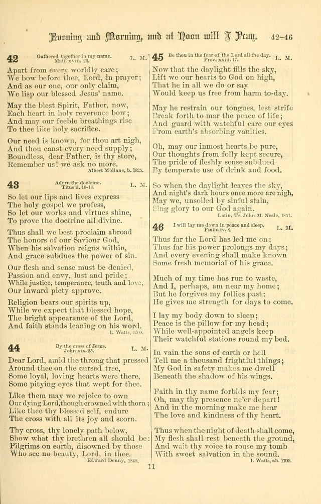 Songs of Pilgrimage: a hymnal for the churches of Christ (2nd ed.) page 11