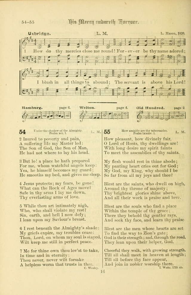 Songs of Pilgrimage: a hymnal for the churches of Christ (2nd ed.) page 14