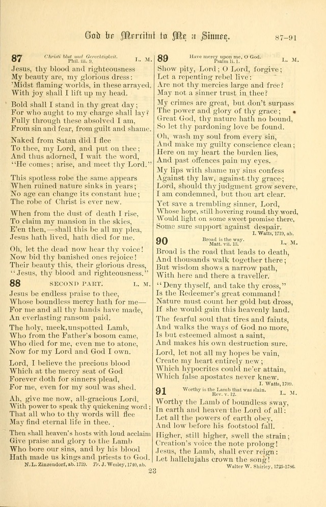Songs of Pilgrimage: a hymnal for the churches of Christ (2nd ed.) page 23