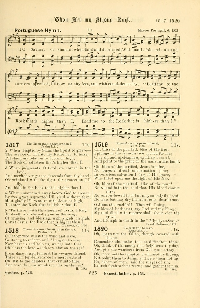 Songs of Pilgrimage: a hymnal for the churches of Christ (2nd ed.) page 525